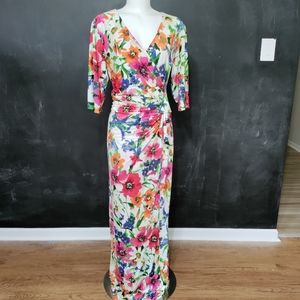 American Living floral maxi dress